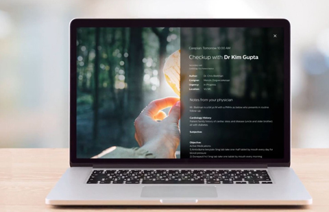 健康へとつなぐ &ndash; コンセプトスタディ  