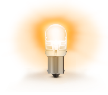 鮮やかなアンバー色光