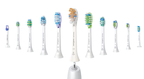 フィリップスソニッケアーブラシヘッドのラインナップ